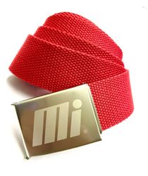 Image of Red Fabric Belt