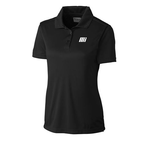 Ladies Black Parma Polo image thumbnail