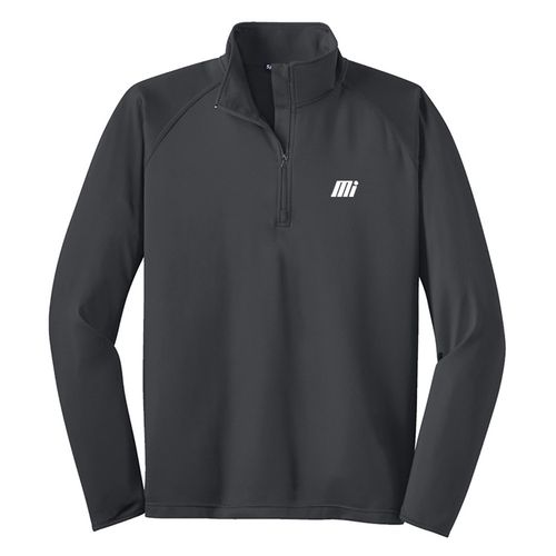 Men's Tall Charcoal Quarter Zip Pullover image thumbnail