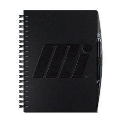 Image of Black Spiral Notebook