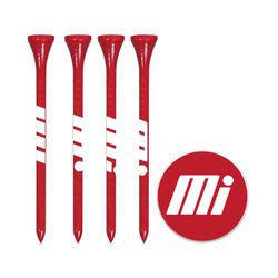Image of Red Tee and Ball Marker Kit