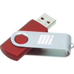 Image of Red 8GB USB Drive