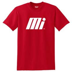 Image of Red Short Sleeve DryBlend T-Shirt