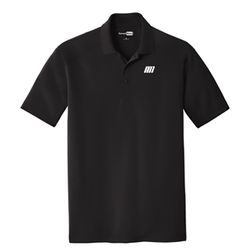 Image of Men's Black Cornerstone Lightweight Polo