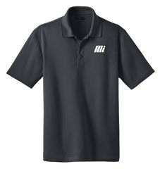 Image of Men's Charcoal Cornerstone Select Polo