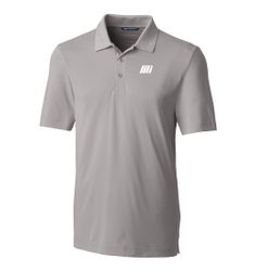 Image of Men's Cutter & Buck Grey Forge Polo
