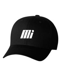 Image of Black Flexfit Twill Cap