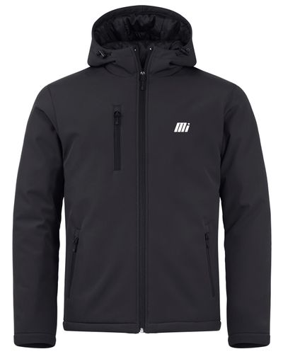 Men's Black Insulated Softshell Jacket image thumbnail