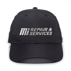 Image of Repair & Services Black Performance Cap
