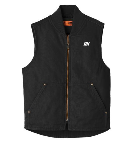 Men's Black Duck Cloth Vest image thumbnail