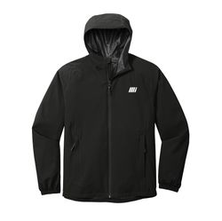 Image of Men's Black Essential Rain Jacket