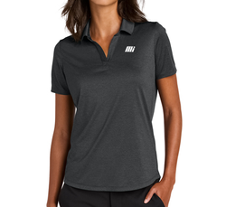 Image of PREORDER-Ladies' Recharge Jersey Polo in Anchor Grey Heather