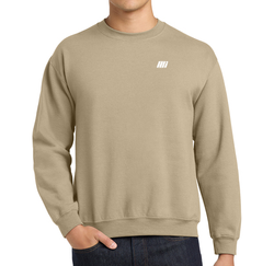 Image of PREORDER-Gildan Crewneck Sweatshirt in Sand