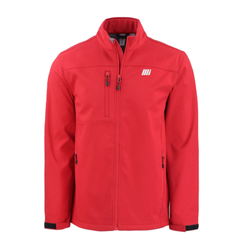 Image of Cutter & Buck Men's Red Waterproof Softshell Jacket
