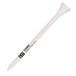 Image of White Golf Tees (Pack of 100)