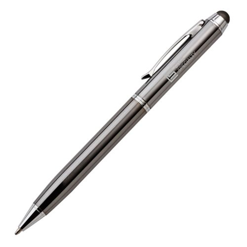 Gunmetal Ballpoint Stylus Pen image thumbnail