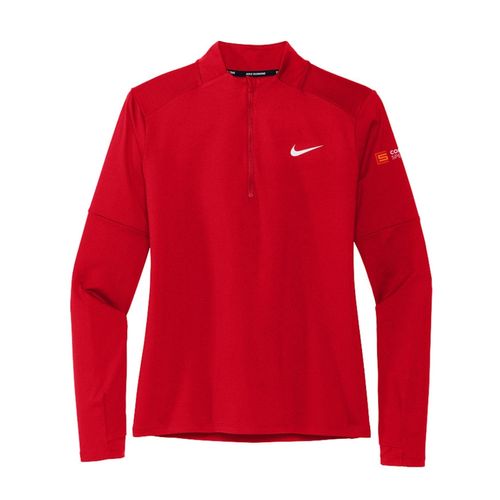 Nike Ladies' Red Half Zip Pullover image thumbnail