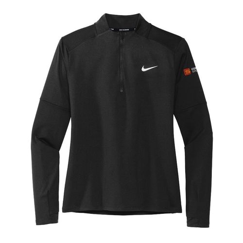 Nike Ladies' Black Half Zip Pullover image thumbnail