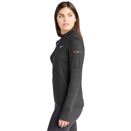 Nike Ladies' Black Half Zip Pullover image thumbnail