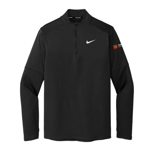 Nike Men's Black Half Zip Pullover image thumbnail