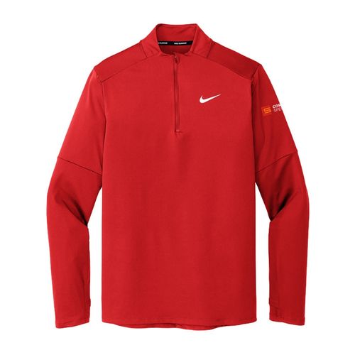 Nike Men's Red Half Zip Pullover image thumbnail