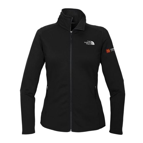 The North Face Ladies' Black Full Zip Fleece Jacket image thumbnail