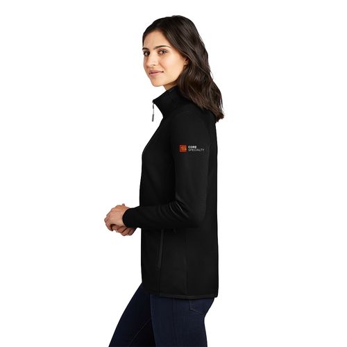 The North Face Ladies' Black Full Zip Fleece Jacket image thumbnail