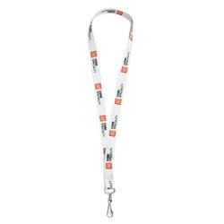 Image of White Lanyard