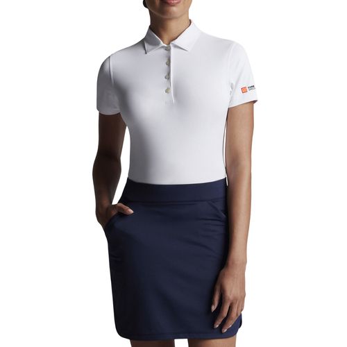 Peter Millar Ladies' White Performance Polo image thumbnail