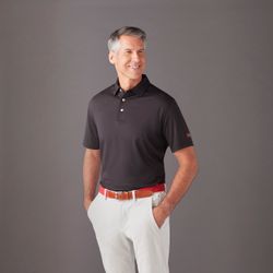 Image of Peter Millar Men's Black Performance Polo