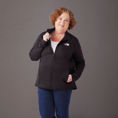 The North Face Ladies' Black Full Zip Fleece Jacket image thumbnail