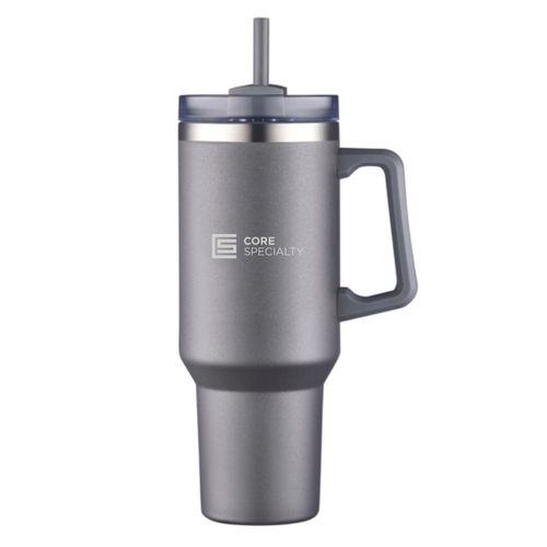 40 oz Gray Travel Mug image thumbnail