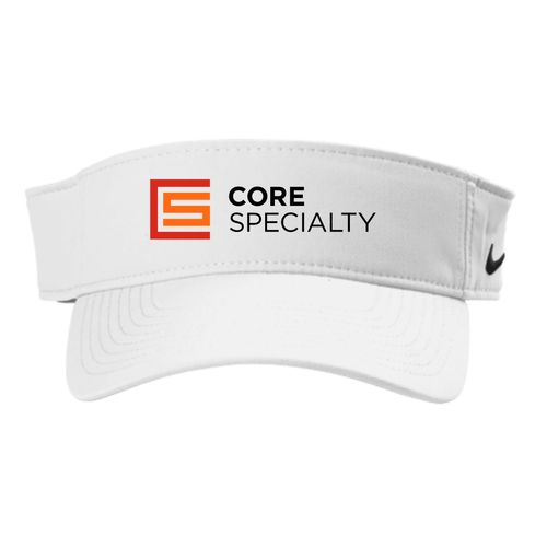 Nike White Dri-Fit Visor image thumbnail