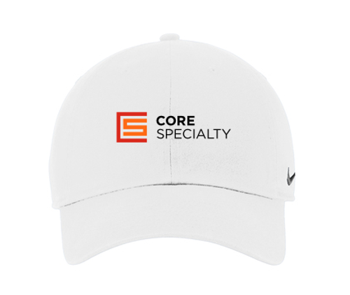 Nike White Twill Cap image thumbnail