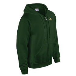 Image of Gildan Full Zip Hooded Sweatshirt