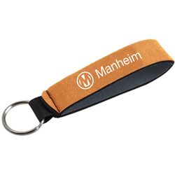 Image of Suede-ish-Neoprene Wrist Strap Key Holder