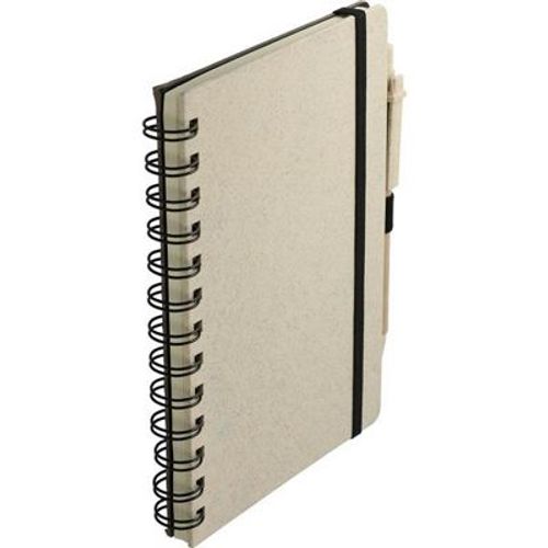 5" x 7" Wheat Straw Notebook With Pen image thumbnail