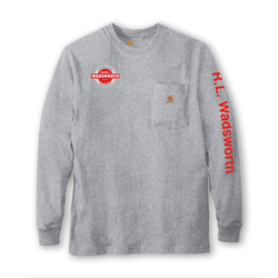 Image of CARHARTT POCKET LONG SLEEVE T-SHIRT