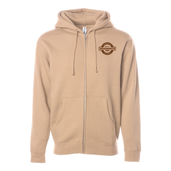 Image of HEAVYWEIGHT ZIP HOODED SWEATSHIRT