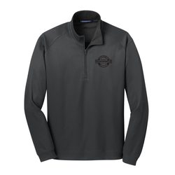 Image of PORT AUTHORITY® VERTICAL TEXTURE 1/4 ZIP PULLOVER