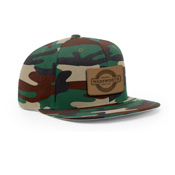 Image of GREEN CAMO FLAT BILL CAP