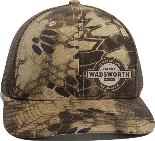 Embroidered Camo Trucker Caps image thumbnail