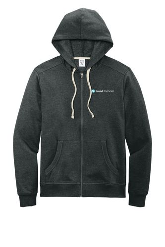 Hoodie - Charcoal Heather Full-Zip (ODL) image thumbnail