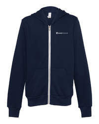 Image of Youth Sponge Fleece Full-Zip Hooded Sweatshirt (ODL)
