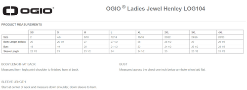 Shirt - OGIO Ladies Jewel Henley (ODL) image thumbnail