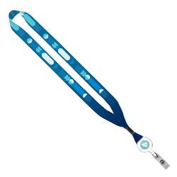 Image of Lanyard - Bread Financial w/ Retractable Badge Reel (INV)