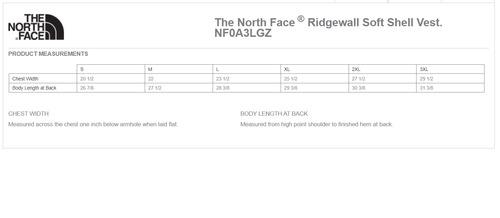 Vest - Men's North Face Ridgewall Soft Shell (ODL) image thumbnail