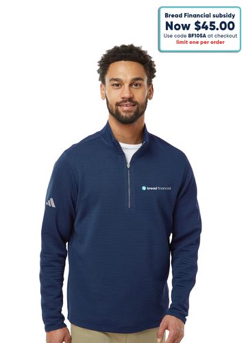Pullover - Men's Adidas 1/4-Zip Pullover (ODL) image thumbnail