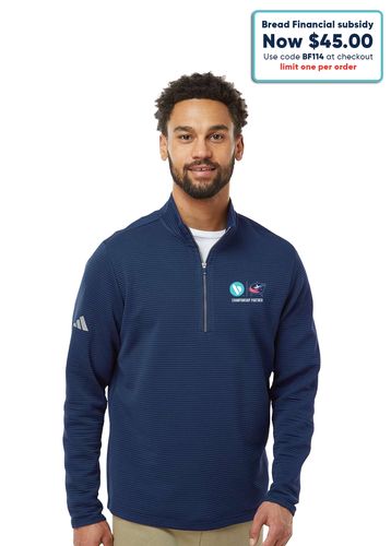 Pullover - Men's Adidas 1/4-Zip Pullover (ODL) image thumbnail