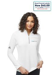 Image of Pullover - Ladies'  Adidas 1/4-Zip Pullover (ODL)